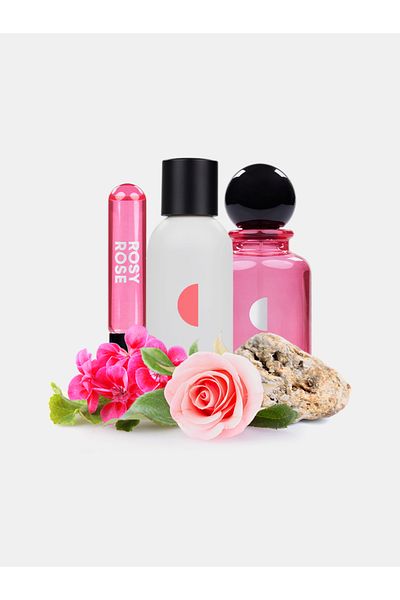 Candy Addict Rosy Rose Trio Set - EDP 50 ml + Hair Mist 50 ml + Perfume Oil 10 ml