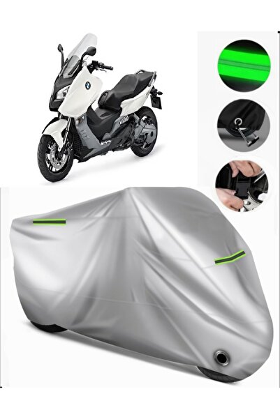 MotoEN غطاء دراجة نارية متوافق مع Bmw C 650 Sport Premium (متوافق مع القفل) -...