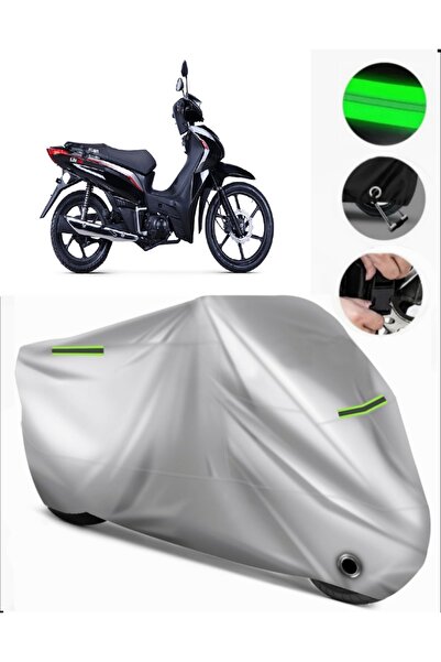 MotoEN Kuba Sj50 Pro Compatible Motorcycle Tarpaulin Premium (Lock Compatible...
