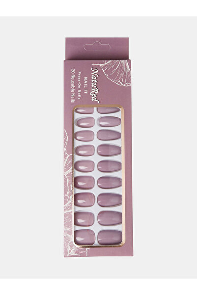 NatuRed أظافر نيل إت الصناعية، لون أرجواني أوبرا