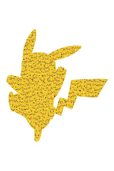 RAVENSBURGER - Puzzle contour Pikachu 727 piese