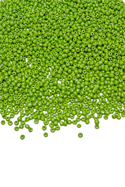 Serhat Aksesuar ve El İşçilik 100 جرام أم اللؤلؤ الفستق الأخضر رقم 06 خرز هواية