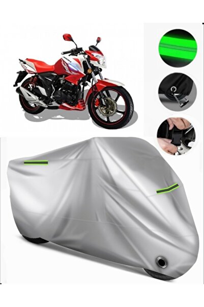 MotoEN Arora Ar 180-19 Ars Compatible Motorcycle Tarpaulin Premium (Lock Comp...