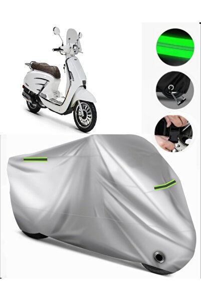 MotoEN Rks Blackster 250I Compatible Motorcycle Tarpaulin Premium (Lock Compa...