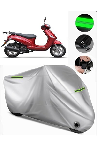 MotoEN Kanuni Wiki 125i متوافق مع القماش المشمع للدراجات النارية Premium (متو...