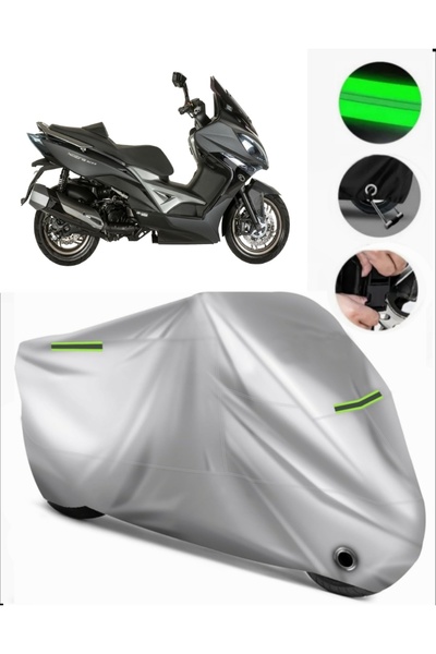 MotoEN Kymco Xciting Vs 400 Limited Edition Compatible Motorcycle Tarpaulin P...