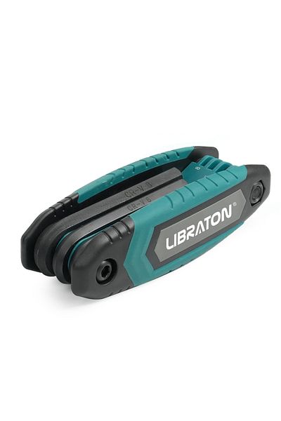 LıBRATON Allen Wrench Metric LIBRATON Allen Wrench Set Allen Wrench Set Metric/Standard SAE Portable Folding