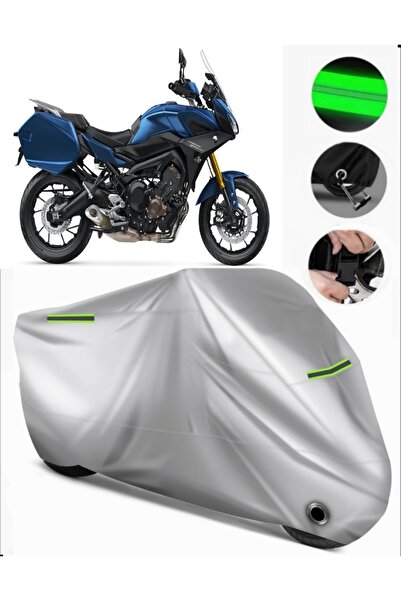 MotoEN Yamaha Tracer 900 Gt Compatible Motorcycle Tarpaulin Premium (Lock Com...