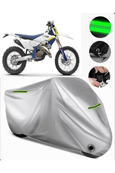 MotoEN Husqvarna Te 300I Compatible Motorcycle Tarpaulin Premium (Lock Compat...