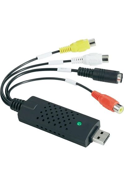Choice محول فيديو وصوت USB 2.0 S1 0.5 متر وأقل بطاقة التقاط Easy Cap محول فيديو وصوت TV DVD V