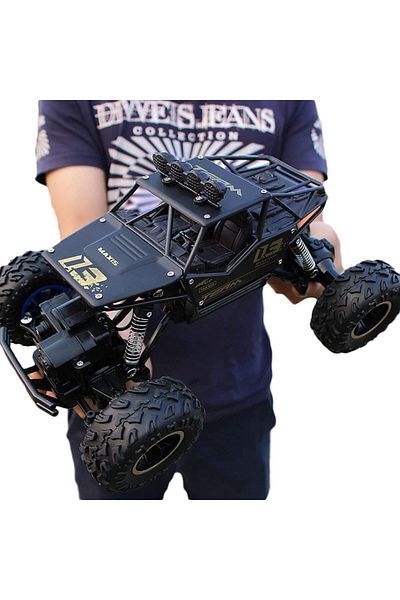 COOYA Off-Road Remote Control Toy Car, RC 1:16 Super Large Alloy Climbing Mountain 2.4G Die-cast