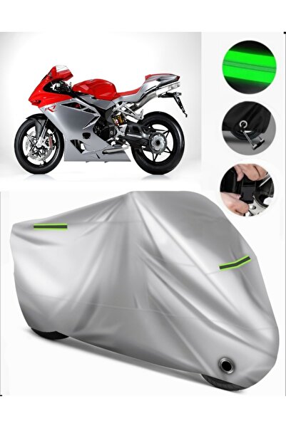 MotoEN Mv Agusta F4R Compatible Motorcycle Tarpaulin Premium (Lock Compatible...