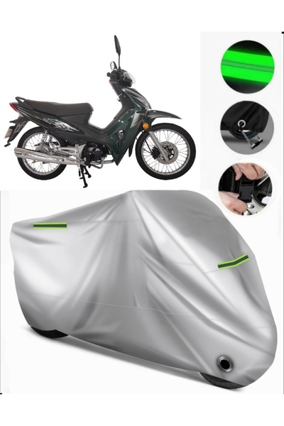 MotoEN غطاء دراجة نارية ممتاز متوافق مع حقيبة Honda Wing-go الخلفية (متوافق م...