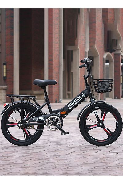 ETG 20inch Foldable Mountain Bike High-Carbon Steel Frame Shock Absorber, Lightweight Portable Bike