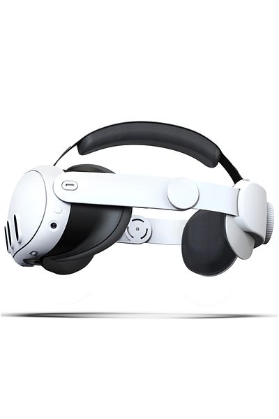 Choice WHITE HUANDAI Design For Meta Quest 3/Oculus Quest 3S Elite Strap Adjustable Head Strap