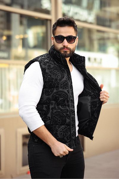 RHONES Men's Flock Printed Vest