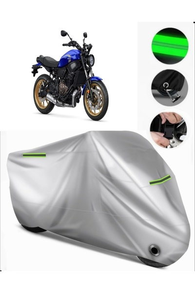 MotoEN Yamaha Xsr 700 Compatible Motorcycle Tarpaulin Premium (Lock Compatibl...