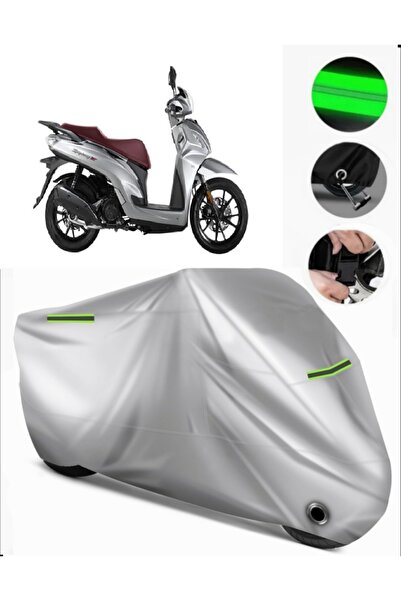 MotoEN Sym Symphony St 200I Abs Compatible Motorcycle Tarpaulin Premium (Lock...