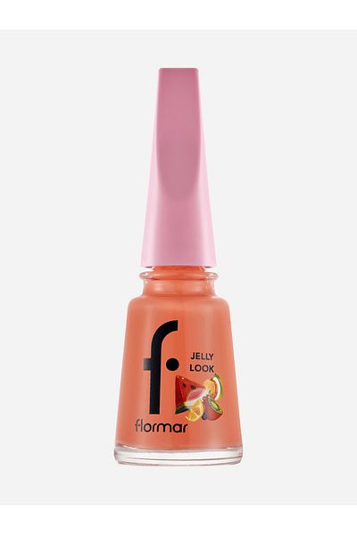 Flormar Jelly Look Nail Polish 99 Juicy Papaya