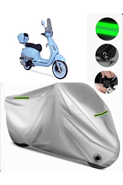 MotoEN Arora Safari 50 Compatible Motorcycle Tarpaulin Premium (Lock Compatib...
