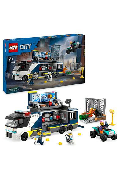 LEGO Set LEGO City - Laborator mobil de criminalistica (60418)