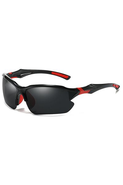 Choice Red Gray Polarized Hiking Fishing Camping Cycling Sunglasses Fashion UV400 Climbing Driving Golf Tra