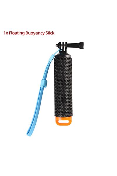 EXSKOF White Color For Gopro Floating Hand Grip Waterproof Handle Selfie Stick For Gopro Hero 13 12 11 10 9