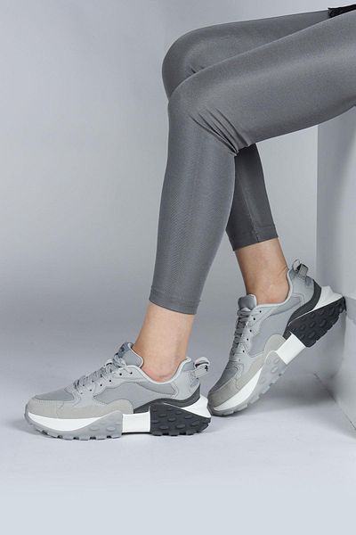 Jump 29780 Tenis de damă gri Pantofi sport casual