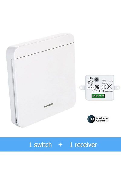 Choice as pic show Smart WiFi Switch for Lighting 10A RF433MHz Wireless APP Voice Control Smart Home Smart