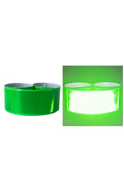 Choice Green Reflective Bands Adults Kids Night Security Protection Running Cycling Safety Bracelets Reflec