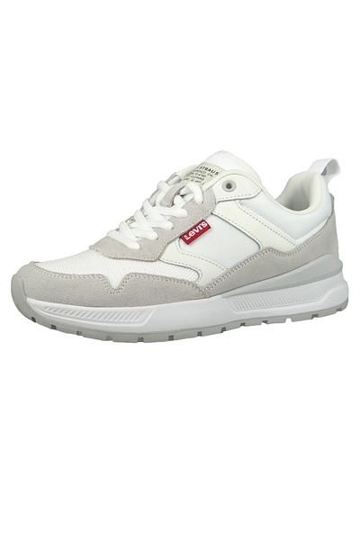 Levi's Damen Low Sneaker Oats Refresh S Low Top 234235-878 Weiß 50 Brilliant White Leder und Textil mit Rec