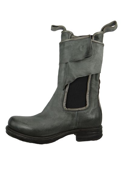 A.S.98 Damen Elegante Stiefelette 3003 Saintec A50216-0101-6223 Grau Smoke Leder