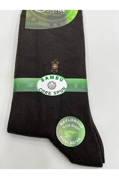 Gama Çorap Χοντρές χειμερινές ανδρικές κάλτσες από μπαμπού 100% φυσικό νάιλον χωρίς μικρούς σχεδίους