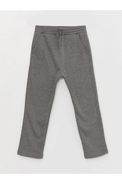 LC Waikiki LCW Παιδικό Anthracite Elastic Waist Basic Αγόρια Φούτερ
