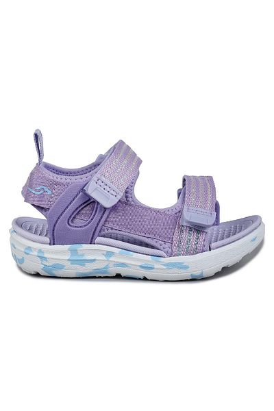 Jump 30074 Sandale zilnice cu velcro pentru fete liliac