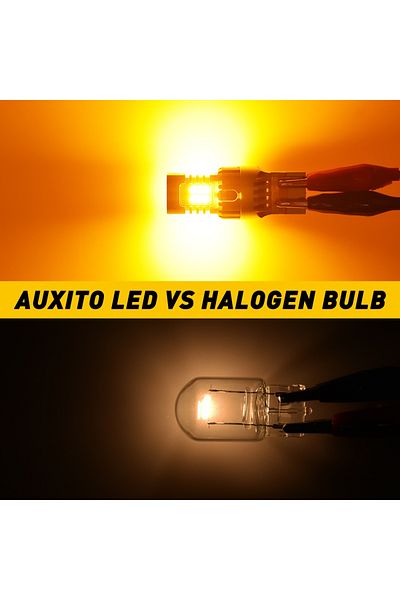 Choice 7440 W21W WY21W T20 Amber AUXITO 2Pcs T20 LED Canbus No Hyper Flash W21W WY21W 7440 7440NA LED Amber