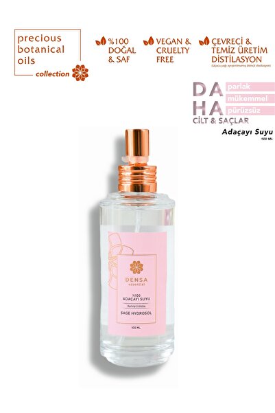 Densa Essential %100 Saf Adaçayı Suyu 100 ml