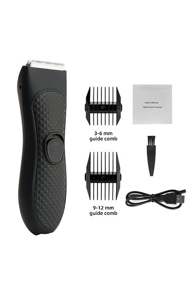 mubittu Style A Men's Electric Groin Hair Trimmer Pubic Hair Removal Intimate Areas Body Grooming Clipper Ep