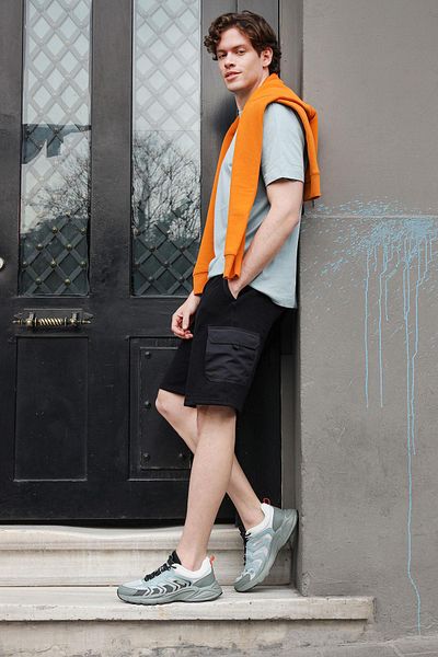 Jump 29728 Ανδρικά αθλητικά παπούτσια Χακί Casual Sneakers