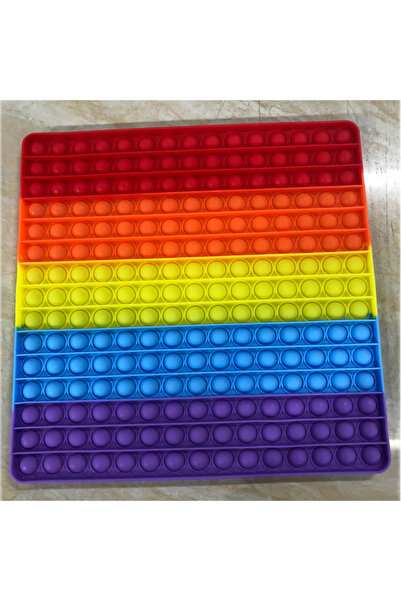 Choice لعبة قوس قزح كبيرة الحجم 30 سم، لعبة دفع الفقاعات المضادة للتوتر، لعبة...