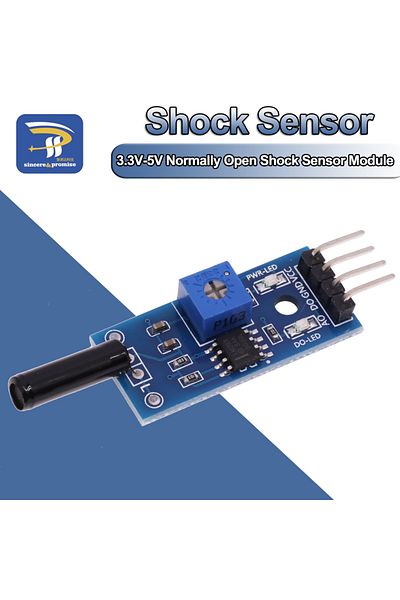 Choice Normally Open Shock Sensor Module Vibration Sensor Module For Arduino Alarm Module