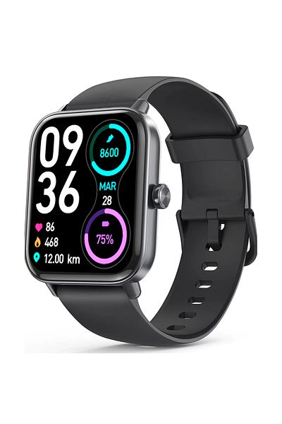 Choice Black ZZYSMA IDW19 Smart Watch For Man Woman Alexa-Build-in 5ATM IP68 Waterproof Bluetooth Call Smar