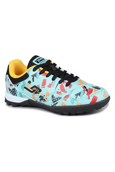 Jump 31524 Albastru - Negru - Portocaliu Crampon Pantofi Fotbal Copii