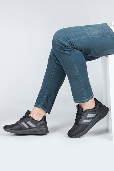 Jump 29779 Pantofi negri pentru bărbați Tenisi casual