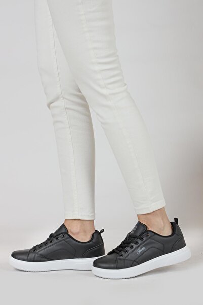 Jump 31178 Black - White Women's Sneaker Casual Sports Shoes