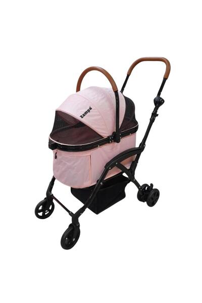 Zampa Orbit Kedi Ve Köpek Arabası Pembe 50x70x100 Cm