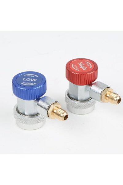 Choice R134A R134A R1234yf Freon H/L Auto Car Quick Coupler Connector Adapter...