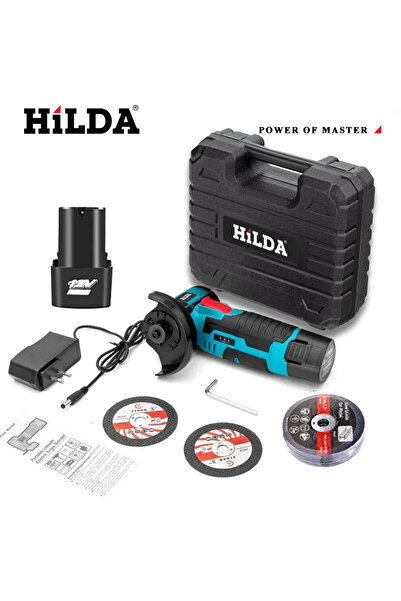 Choice5 HILDA EU AB170 HILDA 12V Miniature Rechargeable Mini Angle Grinder wi...