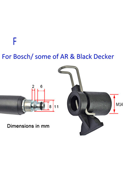 Choice5 For Bosch Pressure Washer Hose Connector Converter for Karcher Bosche...