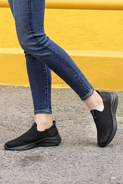 Jump 29949 Pantofi de damă negri Tenisi casual
